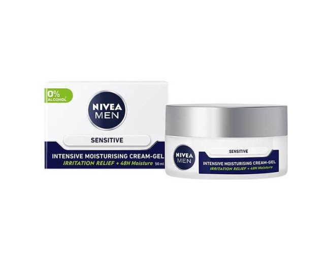 NIVEA MEN Sensitive Intensive Ενυδατική Κρέμα Προσώπου 50ml