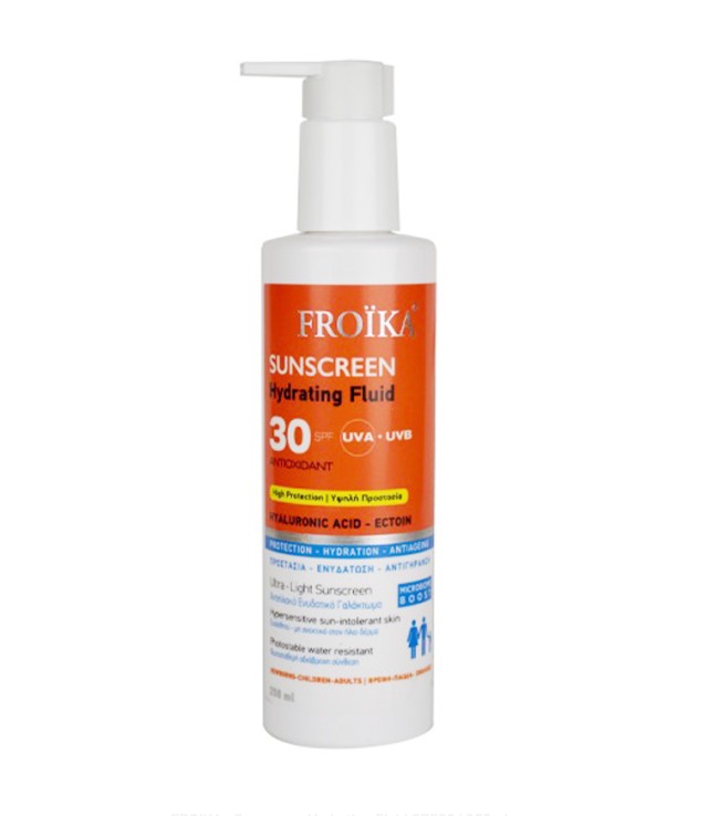 FROIKA SUNSCREEN Hydrating Fluid SPF30 250ml