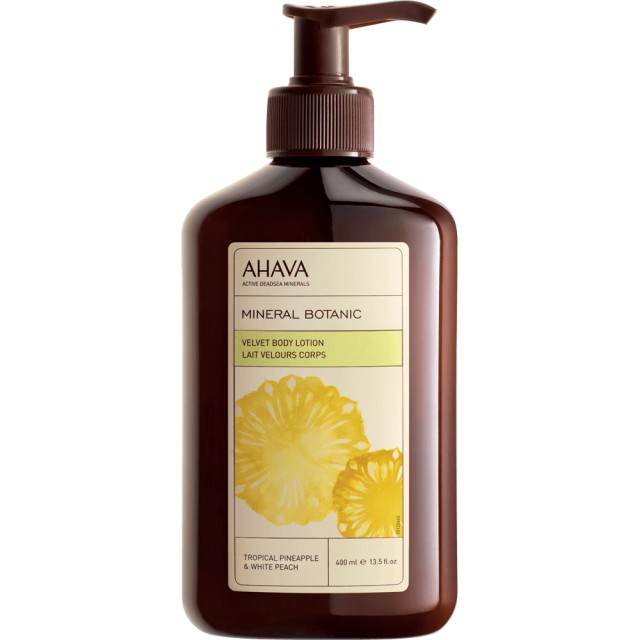 Ahava Mineral Botanic Body Lotion – Pineapple & Peach  400ml