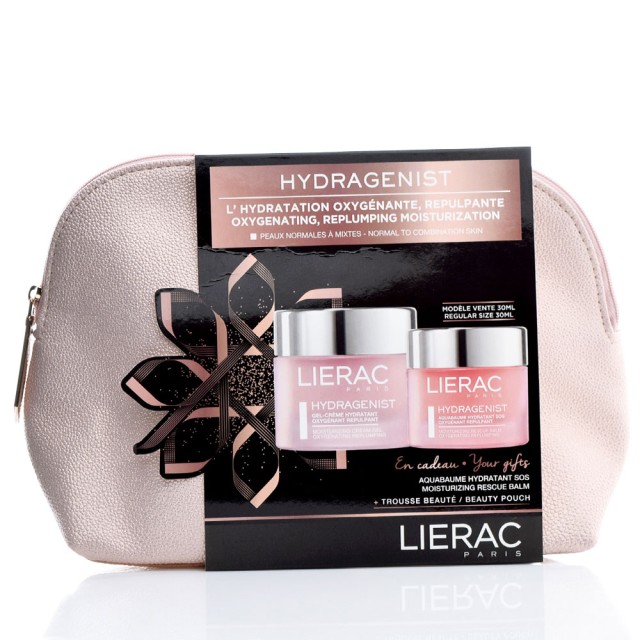 Lierac Promo Hydragenist Gel-Creme 50ml & Hydragenist Aquabaume SOS 30ml & Δώρο Νεσεσέρ