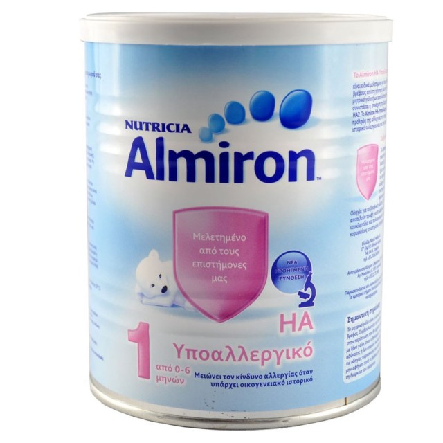 Almiron Nutricia Almiron HA 1 Υποαλλεργικό Γάλα 400gr