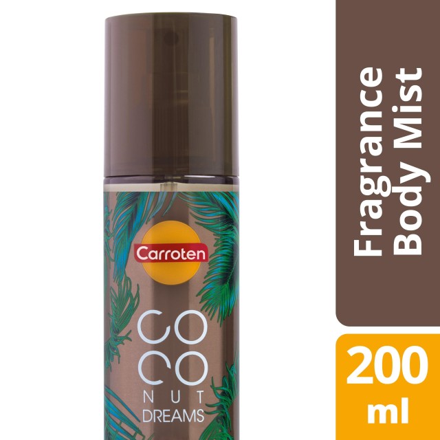 Carroten Coconut Dreams Body Fragrance Mist Άρωμα Σώματος Kαρυδα 200ml