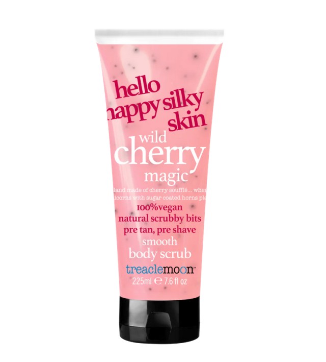 Treaclemoon Wild Cherry Magic Body Scrub Κρέμα Απολέπισης Σώματος με Άρωμα Κεράσι 225ml