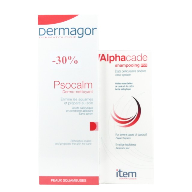 Inpa Dermagor Psocalm -30% 250ml + Alphacade Shampooing 200ml