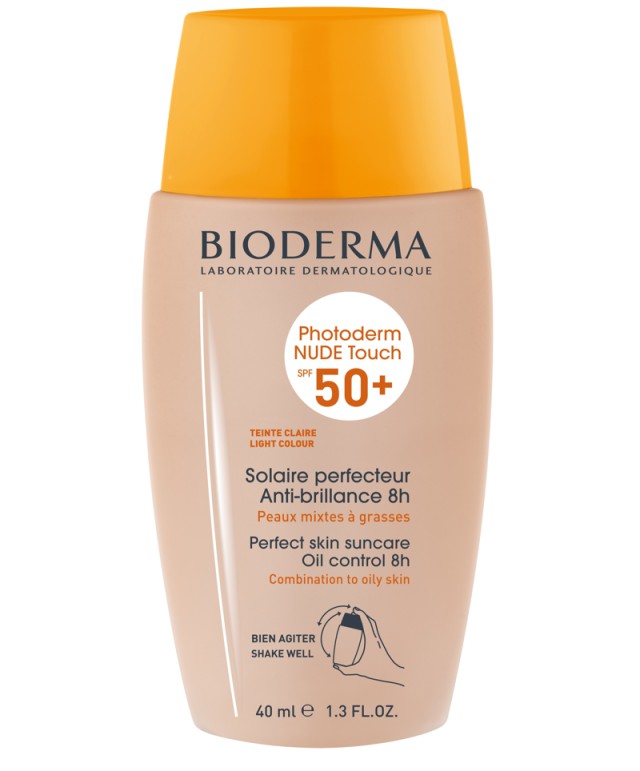 Bioderma Photoderm Nude Touch Very Light Color SPF50 + Unfragranced 40ml