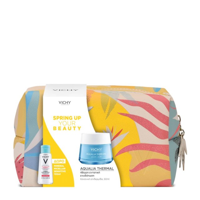 Vichy Set Spring Up Your Beauty Aqualia Thermal Light 50ml & ΔΩΡΟ Mineral Micellar Sensitive 100ml & Νεσεσέρ