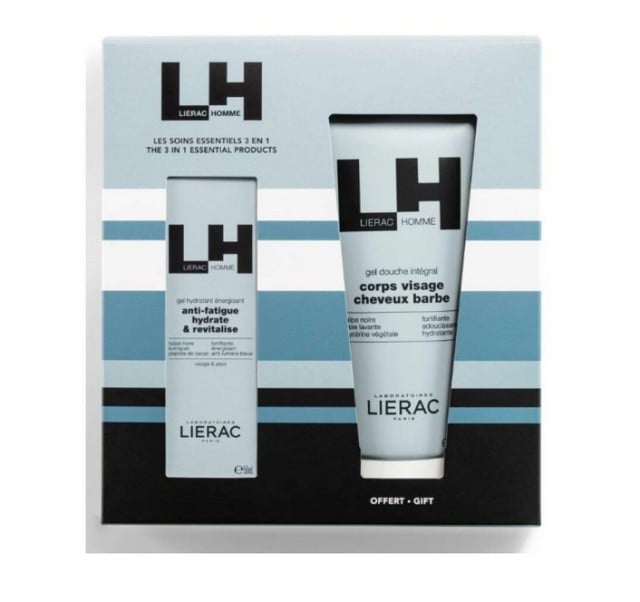 Lierac Set Homme Energizing Gel 50ml & Integral Gel Καθαριστικό για Πρόσωπο, Σώμα & Μαλλιά 200ml
