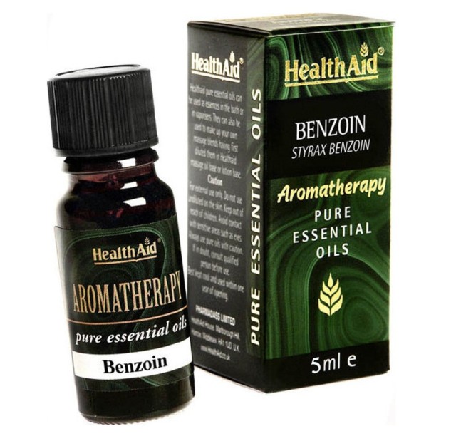 Health Aid Aromatherapy Benzoin Pure Essential Oil 5ml