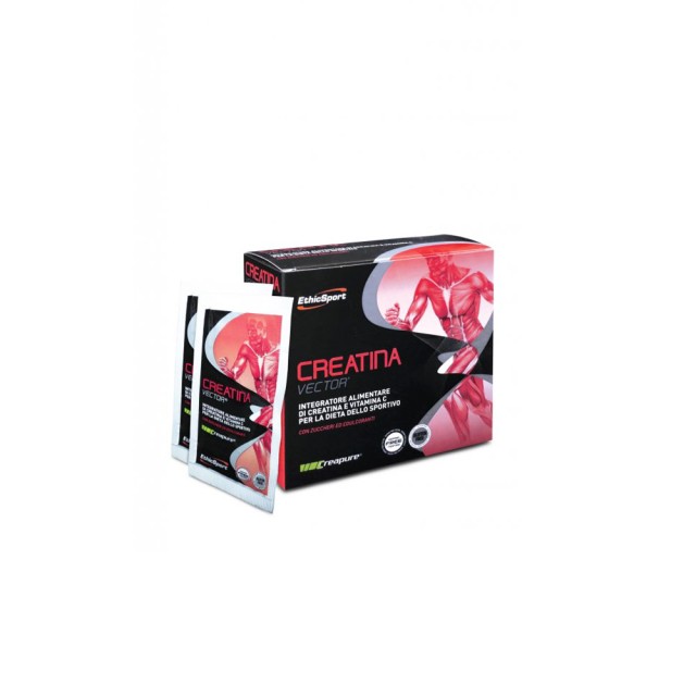 EthicSport Creatina Vector Συμπλήρωμα Διατροφής με Κρεατίνη 20 x 8gr Φακελάκια