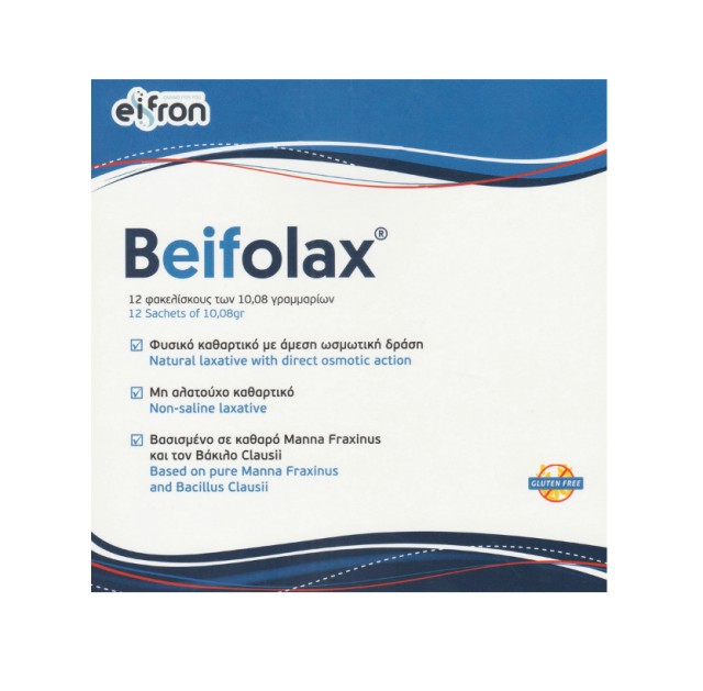 Eifron Beifolax Φυσικό Καθαρτικό 12sachets