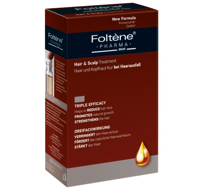FOLTENE Hair and Scalp Treatment 12 Αμπούλες των 8,3ml