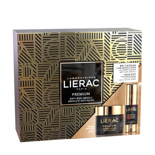 Lierac Premium Set Creme Soyeuse Anti-Age Absolu 50ml + Δώρο Premium La Creme Recard 15ml