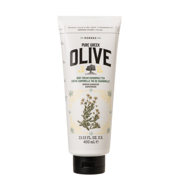 Korres Pure Greek Olive Body Cream Chamomile Tea 400ml
