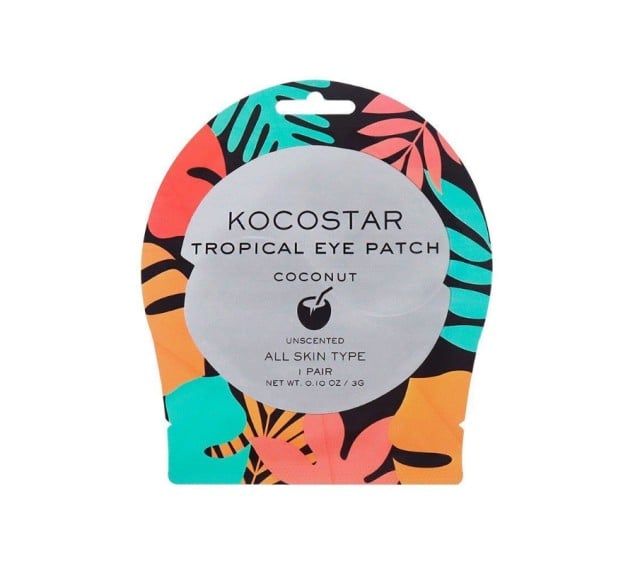 Kocostar Tropical Eye Patch Coconut Επιθέματα Υδρογέλης για Ενυδάτωση της Περιοχής των Ματιών Χωρίς Άρωμα 1 Ζεύγος