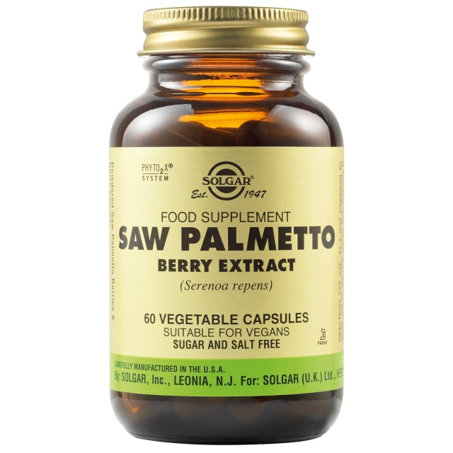SOLGAR SFP SAW PALMETTO BERRY 60VCAP
