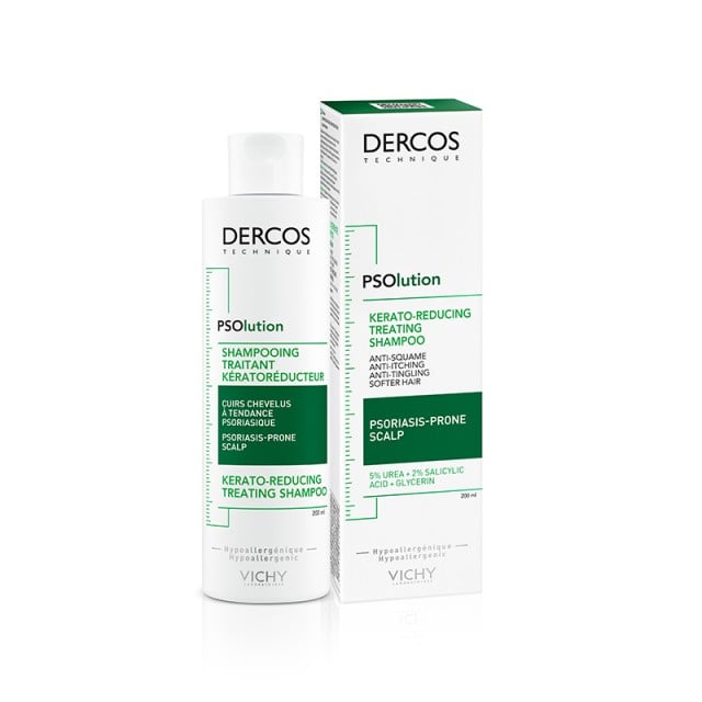 Vichy Dercos PSOlution Kerato-reducing Treating Shampoo 200ml