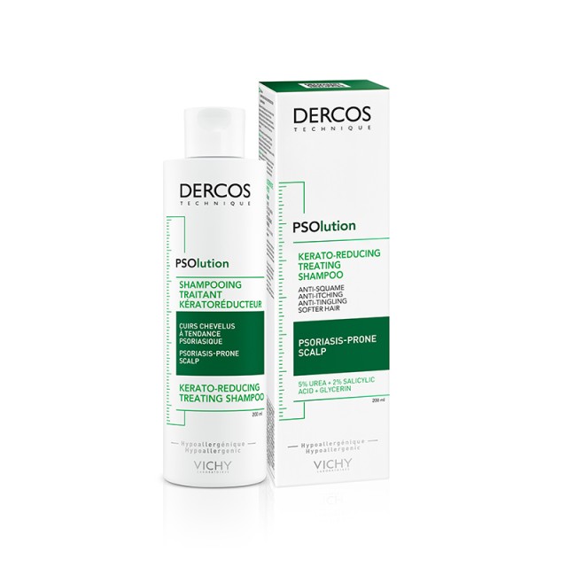 Vichy Dercos PSOlution Kerato-reducing Treating Shampoo 200ml