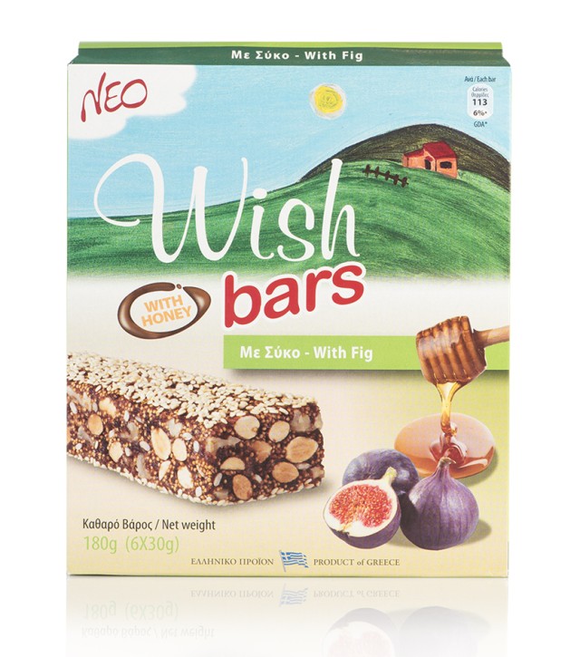 Wish Bar Mε Σύκο 6 x 30g