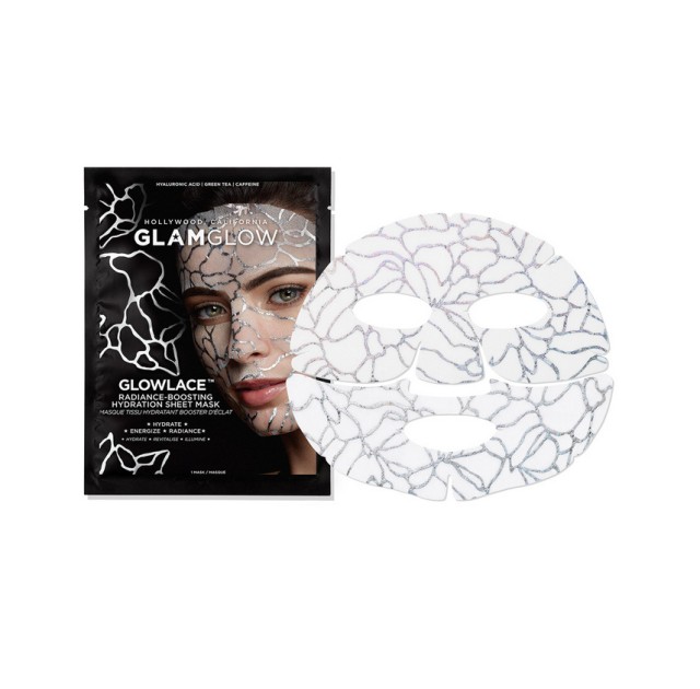 Glowlace Radiance Boosting Hydration Sheet Mask Μάσκα Προσώπου με Υαλουρονικό Οξύ για Άμεση Ενυάτωση, 1τμχ