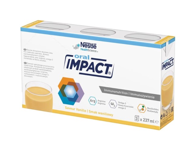 Nestle IMPACT ORAL Vanilla 3x237ml