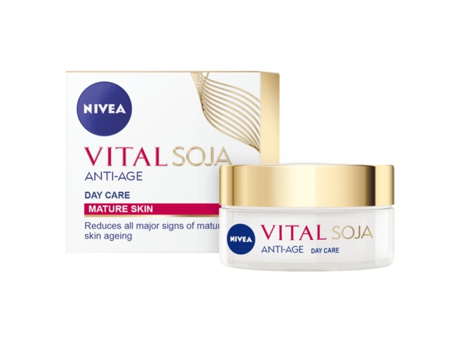 NIVEA Vital Εντατική Κρέμα Ημέρας με Σόγια 50ml
