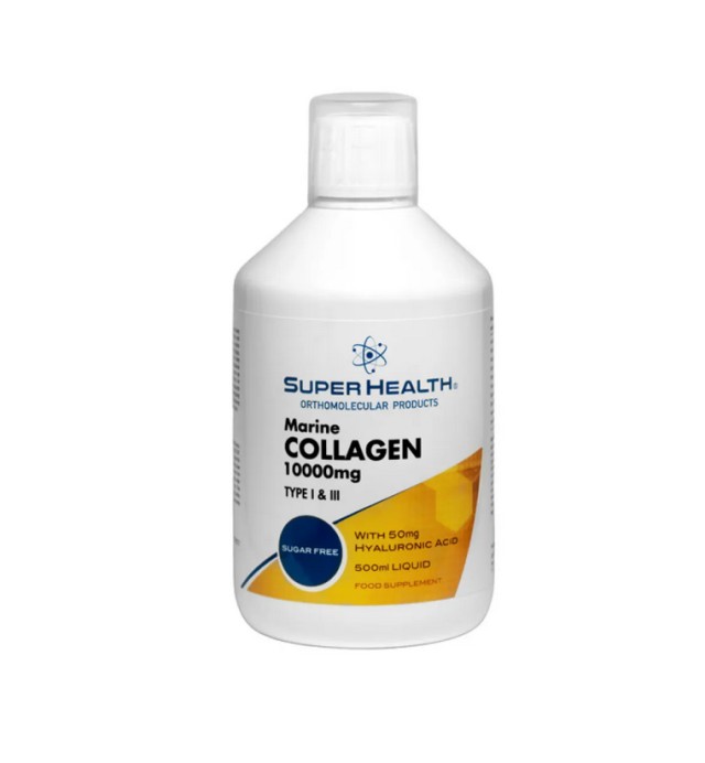 Super Health Marine Collagen 10000mg Type I & III 500ml