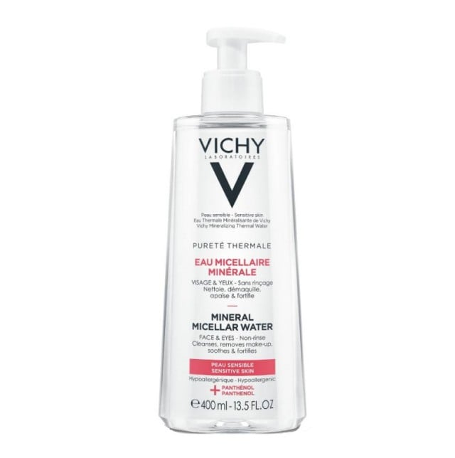 Vichy Purete Thermale Mineral Micellar Water + Panthenol 400ml
