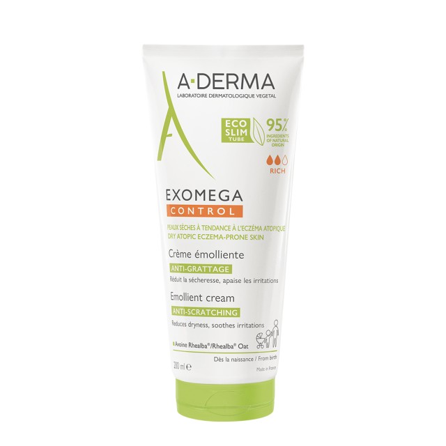 Aderma Exomega Control Emollient Cream Anti-Scratching Rich 200ml