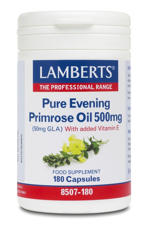 LAMBERTS EVENING PRIMROSE OIL 500MG 180CAPS