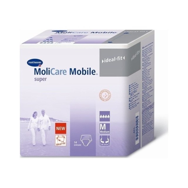 Hartmann Molicare Mobile Super Slip Medium Size 14τμχ (915872)