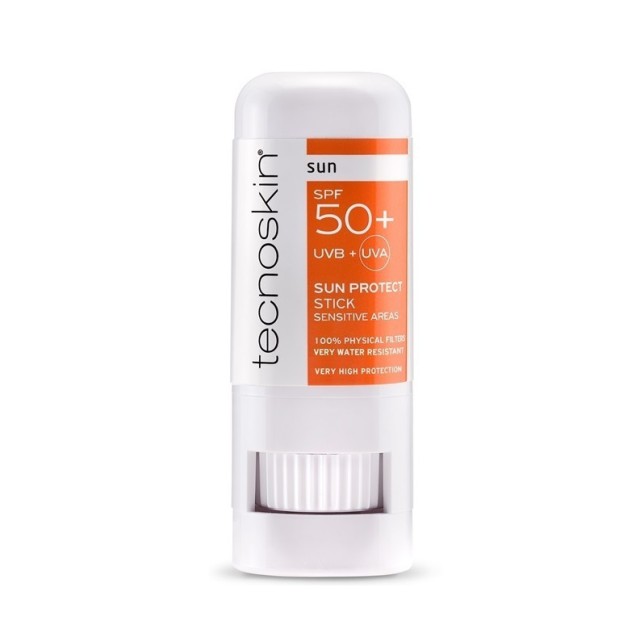 Tecnoskin Sun Protect Stick SPF50+ Αντηλιακό Stick για Ευαίσθητες Ζώνες 10gr