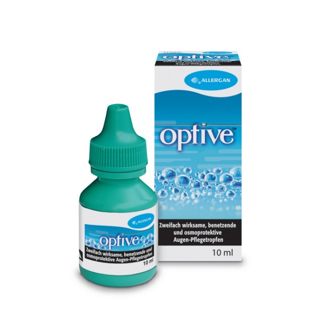 Allergan Optive Coll Λιπαντικές Οφθαλμικές Σταγόνες 10ml