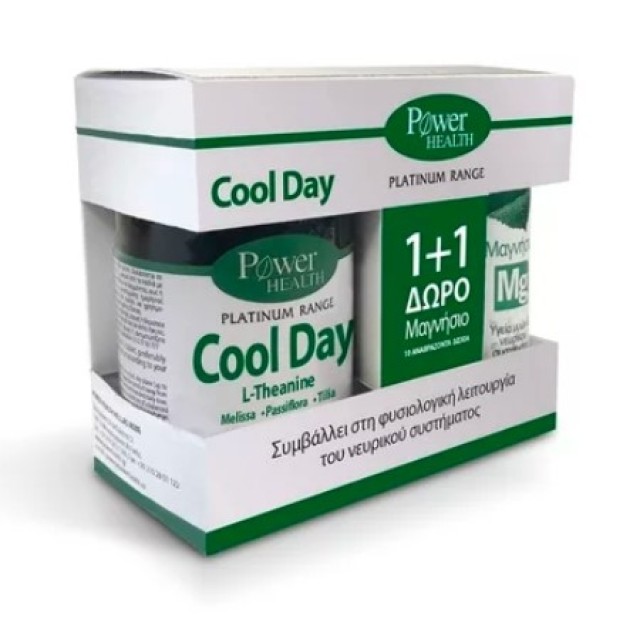 Power Health Classics Platinum Cool Day 30caps + Δώρο Power Health Magnesium 10tabs