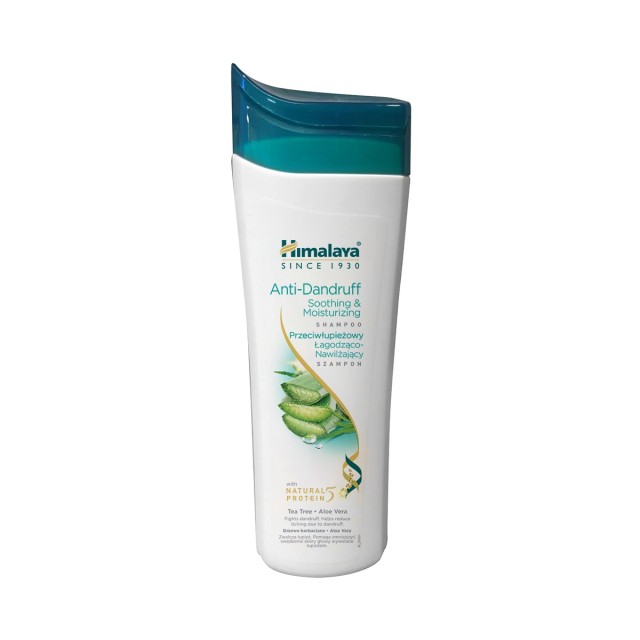 Himalaya Anti-Dandruff Soothing & Moisturizing Shampoo Αντιπιτυριδικό Σαμπουάν για Ξηρά & Κατεστραμμένα Μαλλιά 400ml