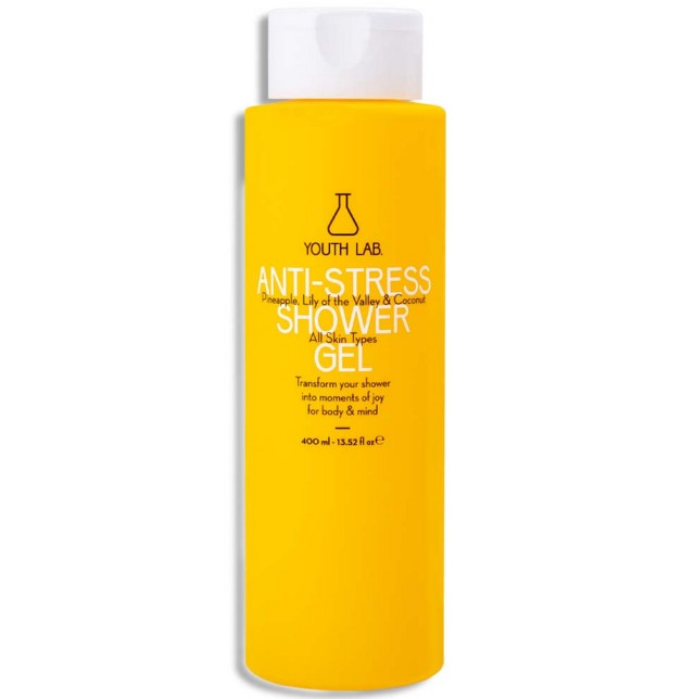 Youth Lab Anti-Stress Shower Gel Αφρόλουτρο με Ανανά, Lilly & Καρύδα 400ml