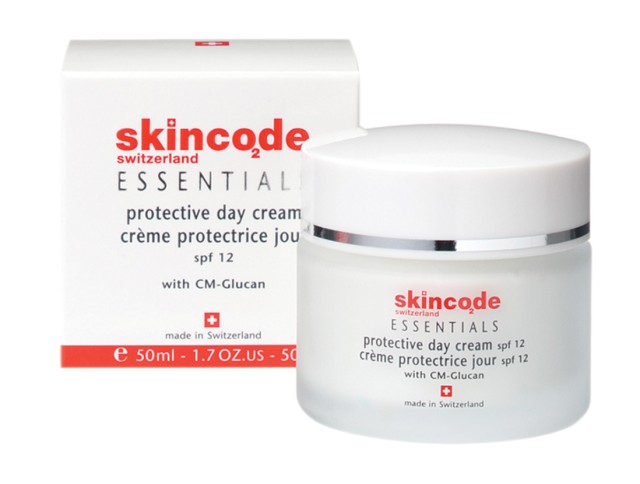 SKINCODE ESSENTIALS PROTECTIVE DAY CREAM SPF12 50ML