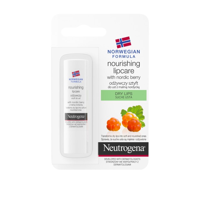 Neutrogena Lipstick Ενυδατικό stick χειλιών με Nordic Berry 4,8gr