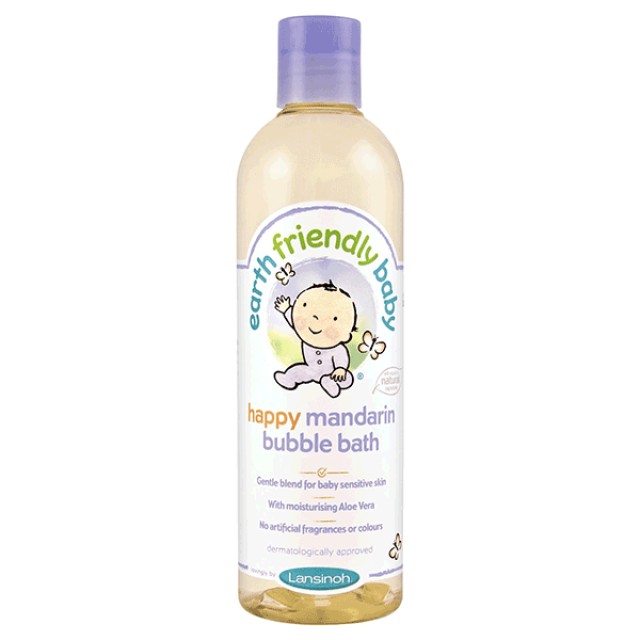 Earth Friendly Baby Soothing Mandarin Bubble Bath 300ml