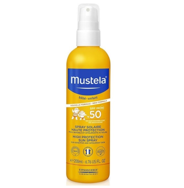 Mustela Bebe Very High Protection Sun Spray SPF50+ 200ml