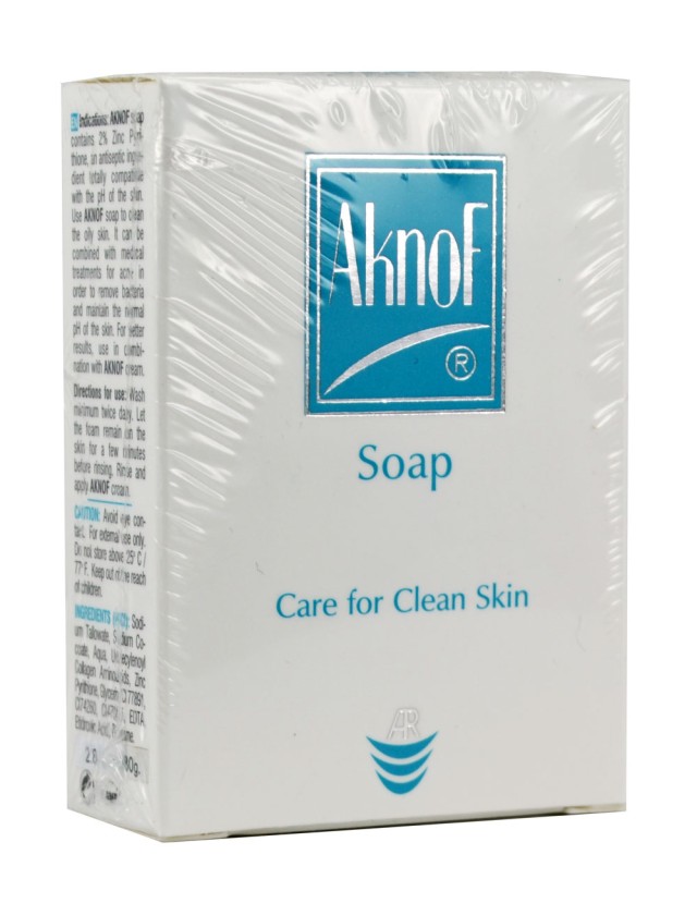 Inpa, Aknof Soap, 80 gr : Σαπούνι για Πρόσωπο & Σώμα