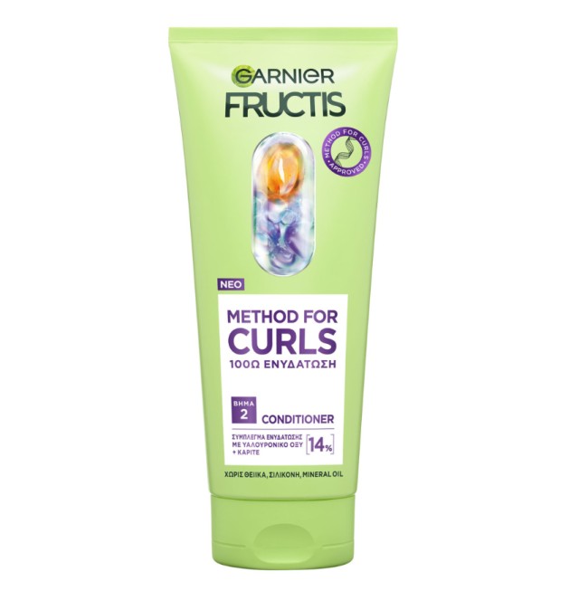 Garnier Fructis Method For Curls Conditioner 200ml