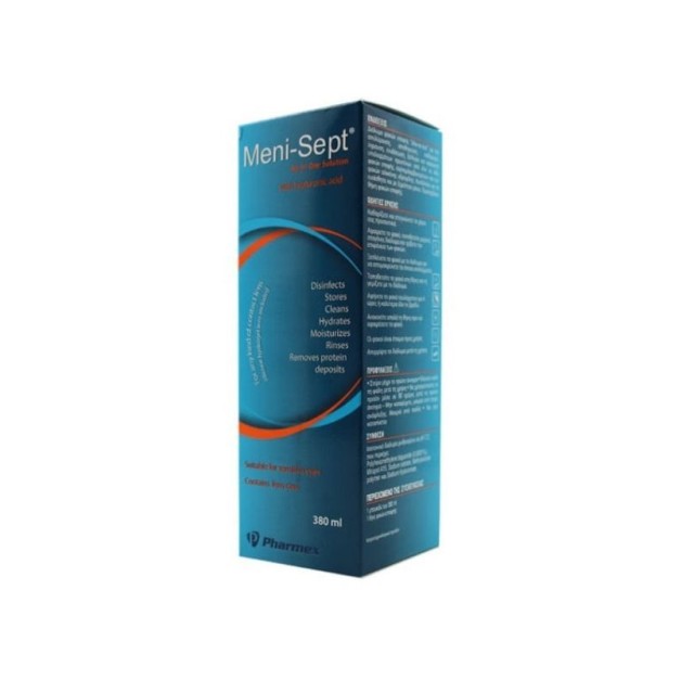 Pharmex Meni-Soft Contact Lens Cleaning Solution 380ml