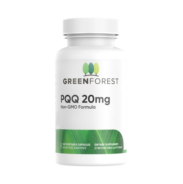Green Forest PQQ 20mg Non-Gmo Formula 60Caps