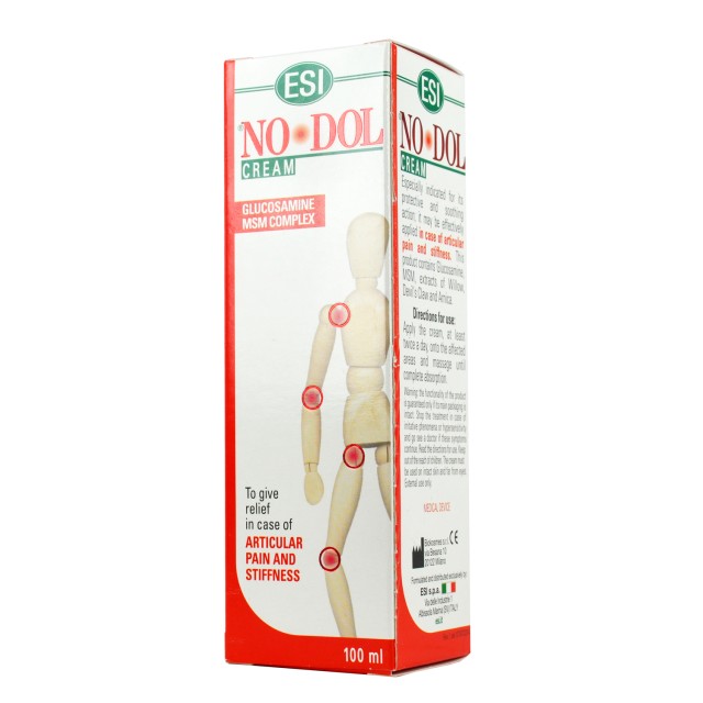ESI NO DOL Κρέμα με Γλυκοζαμίνη και MSM 100ml