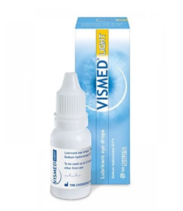 Vismed Light Λιπαντικές Οφθαλμικές Σταγόνες 15ml