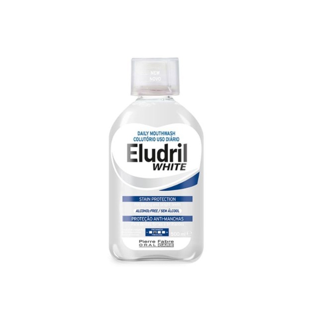 Elgydium Eludril White Daily Mouthwash 500ml