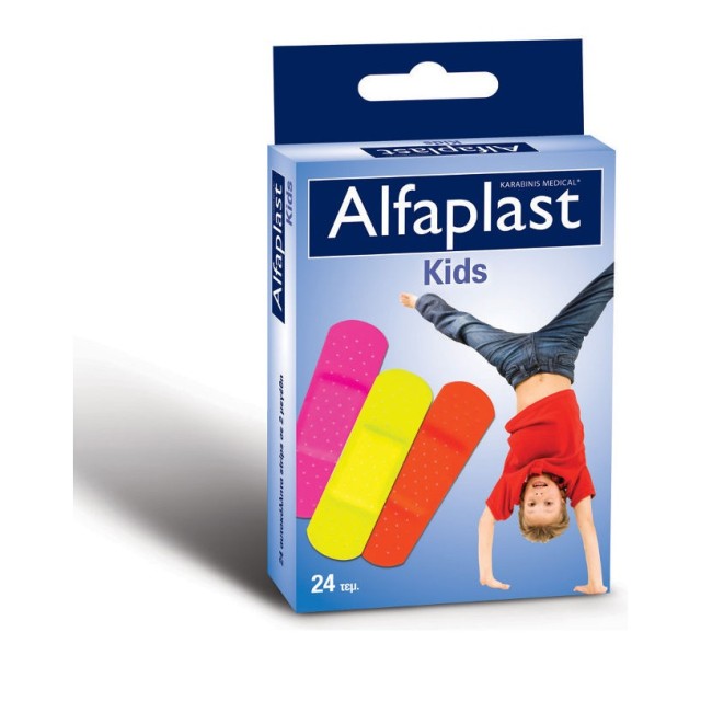Alfaplast Kids Παιδικά Αυτοκόλλητα Επιθέματα σε Δύο Μεγέθη 24τμχ