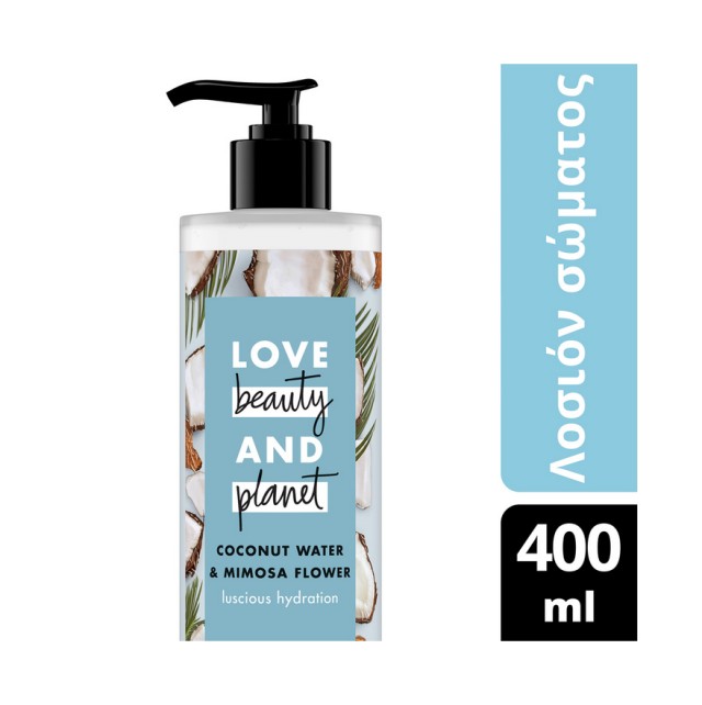 Love Beauty And Planet Lotion Coconut Water & Mimosa flower 400ml