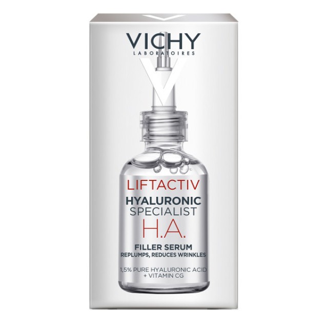 Vichy Liftactiv Hyaluronic Specialist H.A. Filler Serum με Υαλουρονικό Οξύ για Πρόσωπο-Μάτια 30ml