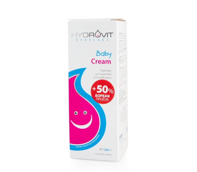 Hydrovit BabyCare Baby Cream Κρέμα Αλλαγής Πάνας 150ml